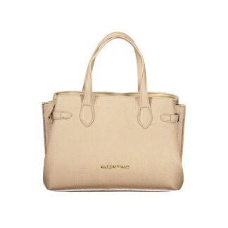 Brown Polyurethane Women's Bag