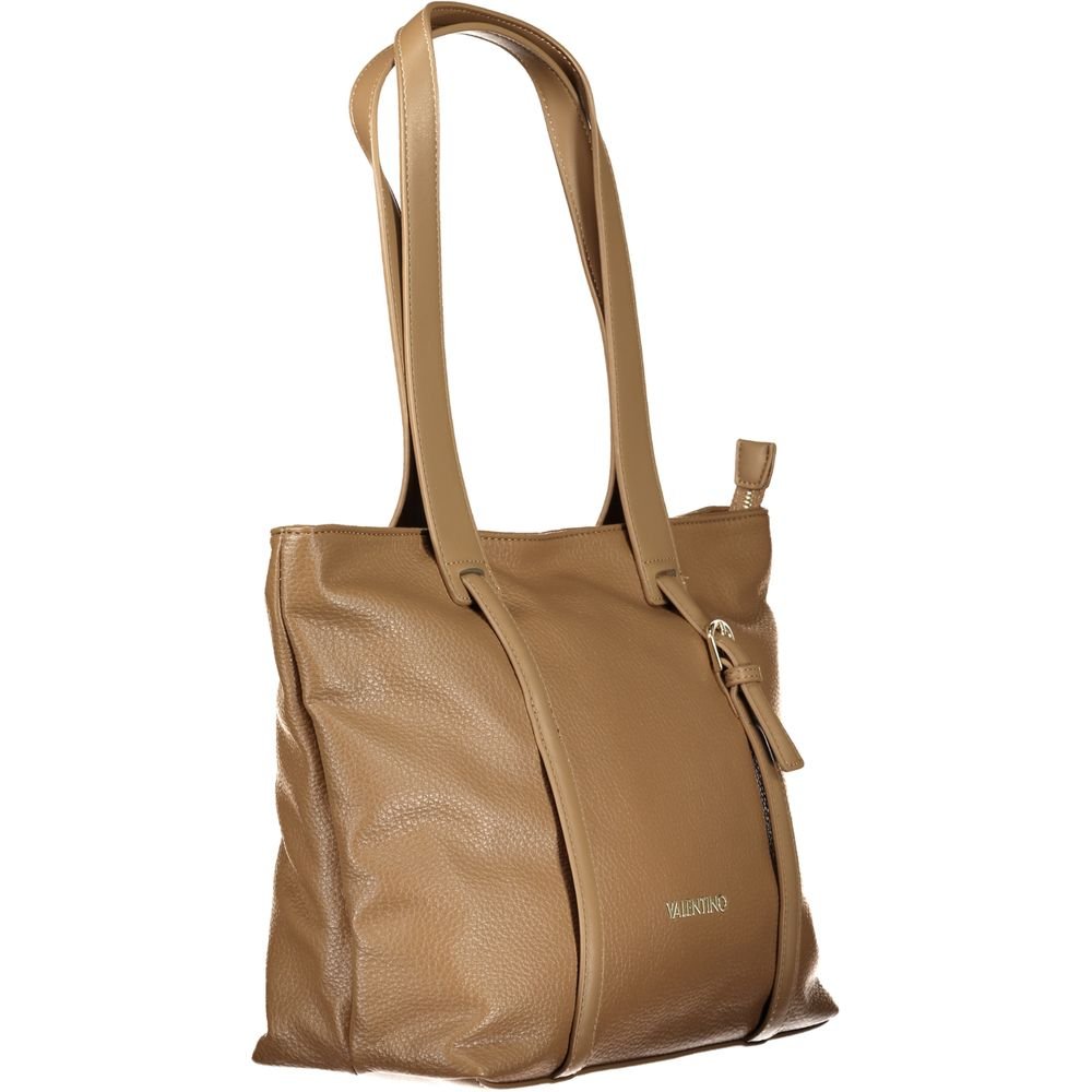 Brown Polyurethane Womens Bag - Image 3