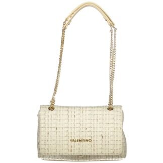 Bianco Polyester Women's Bag