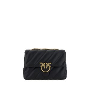 Black Calf Leather Bos Taurus Shoulder Bag