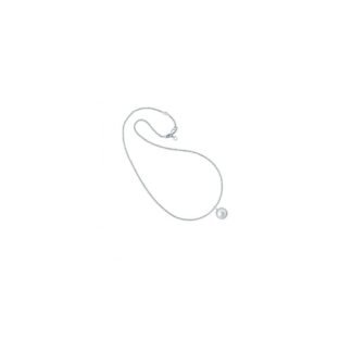 Gray Silver Necklace