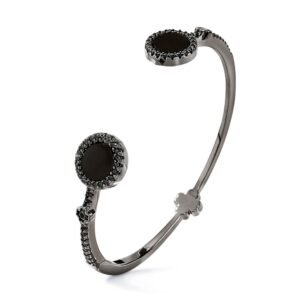 Black Silver Bracelet