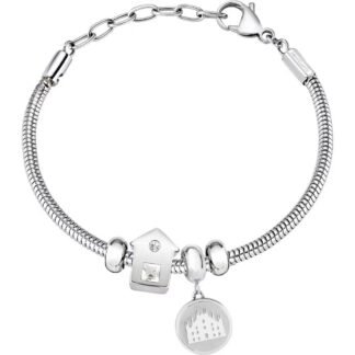 Gray Stainless Steel Bracelet