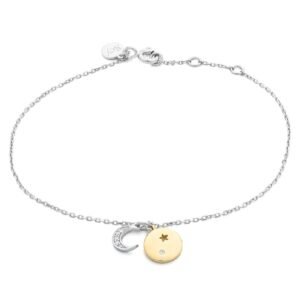Gray Silver Bracelet