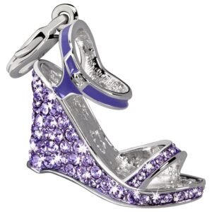 Purple Silver Bracelet