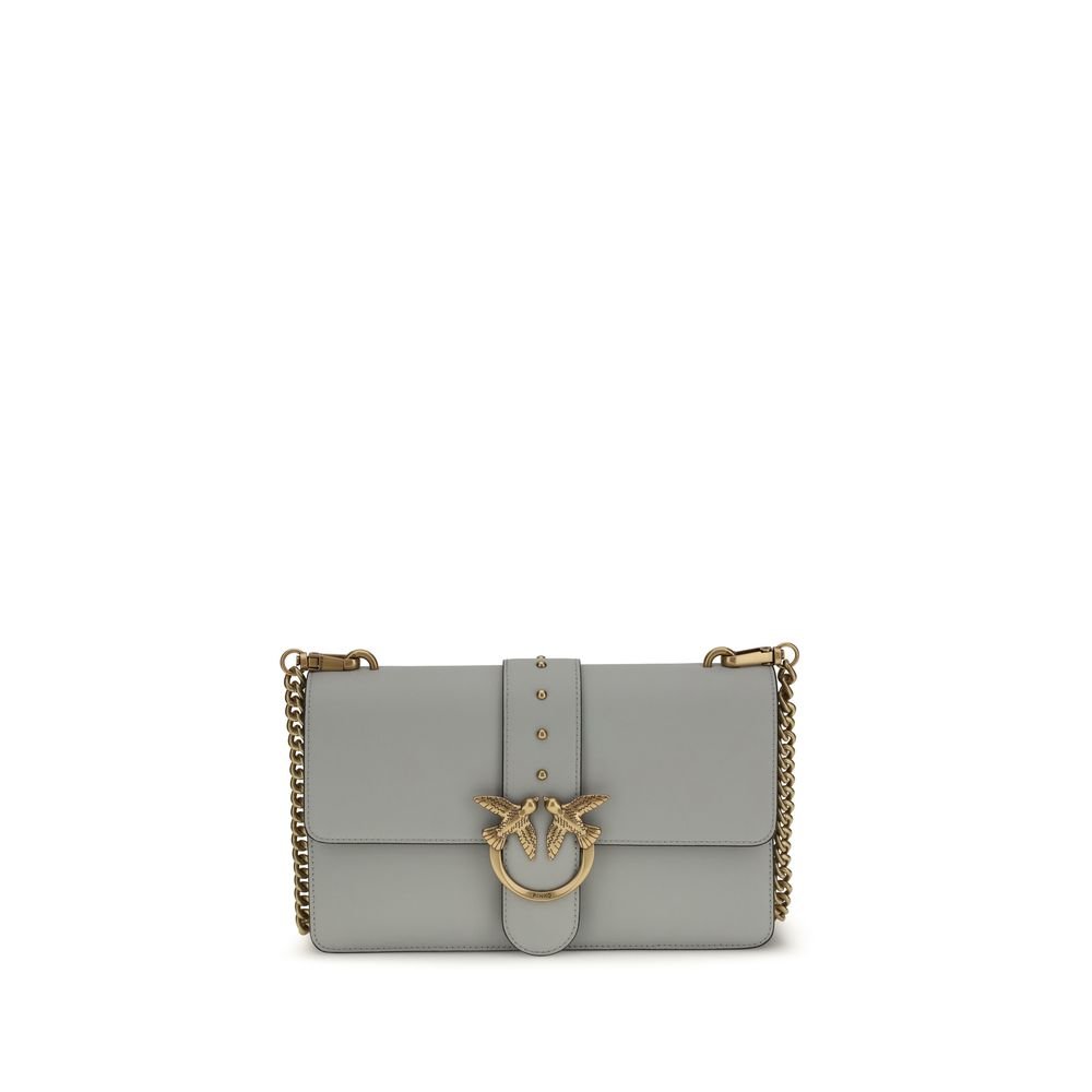 Gray Calf Leather Bos Taurus Shoulder Bag
