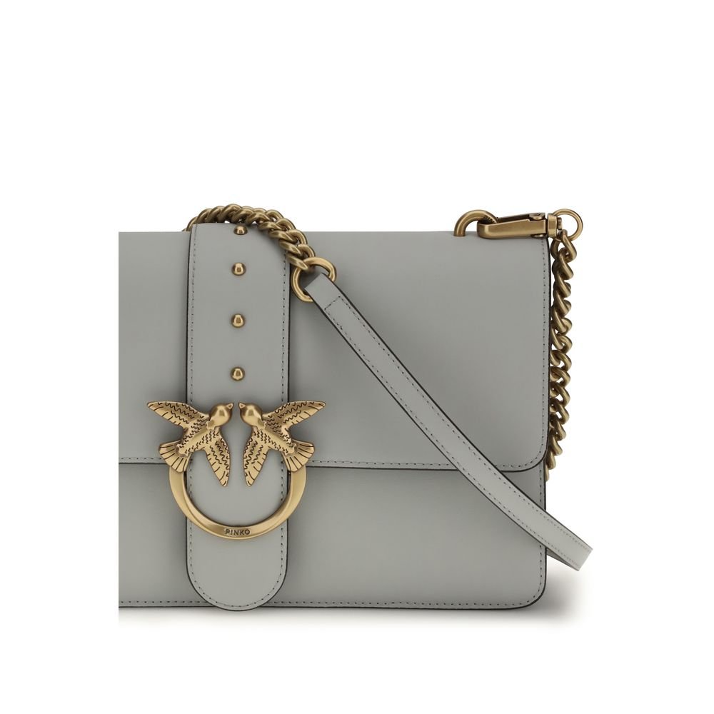 Gray Calf Leather Bos Taurus Shoulder Bag - Image 4