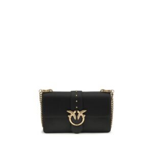 Black Calf Leather Bos Taurus Shoulder Bag
