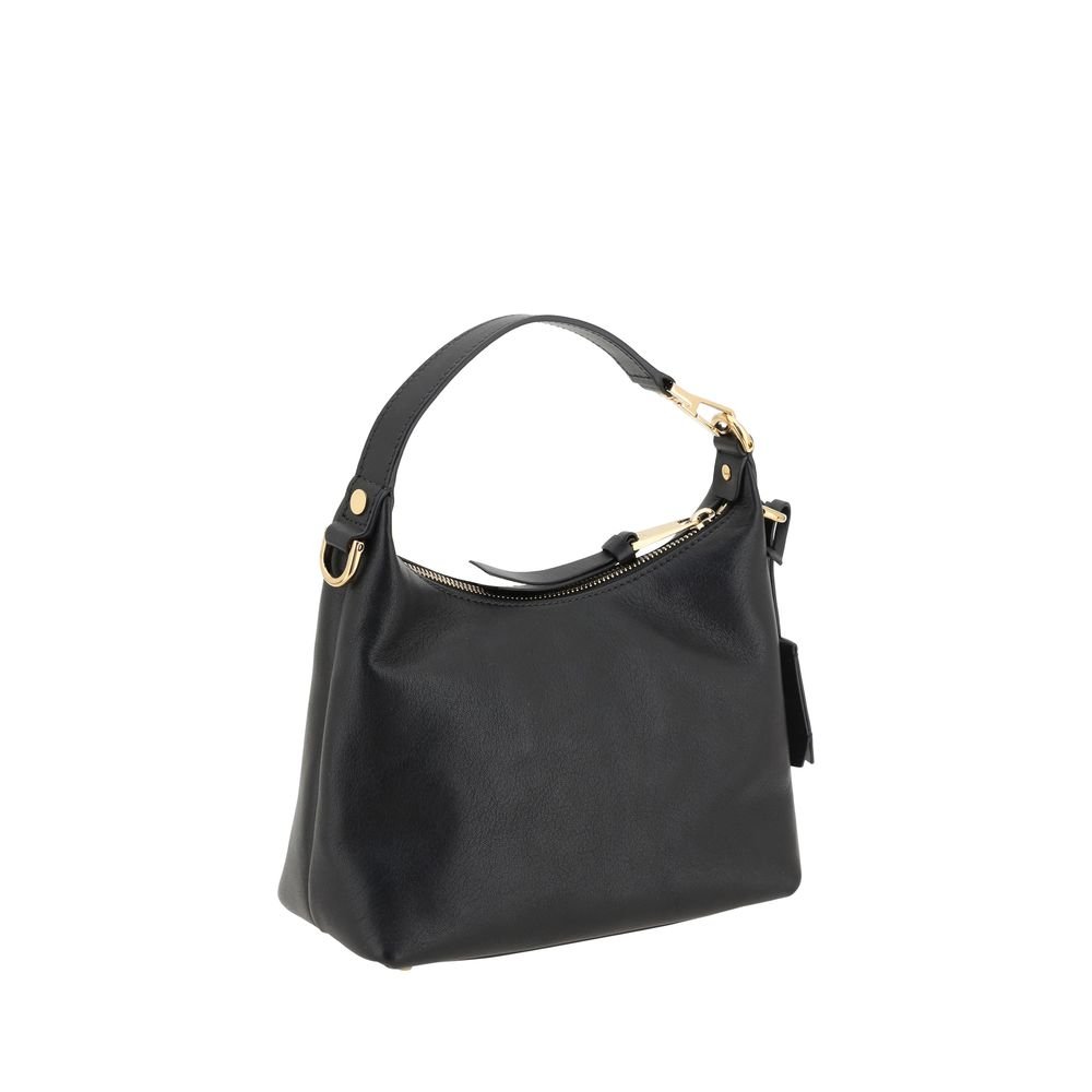 Black Calf Leather Bos Taurus Handbag - Image 3