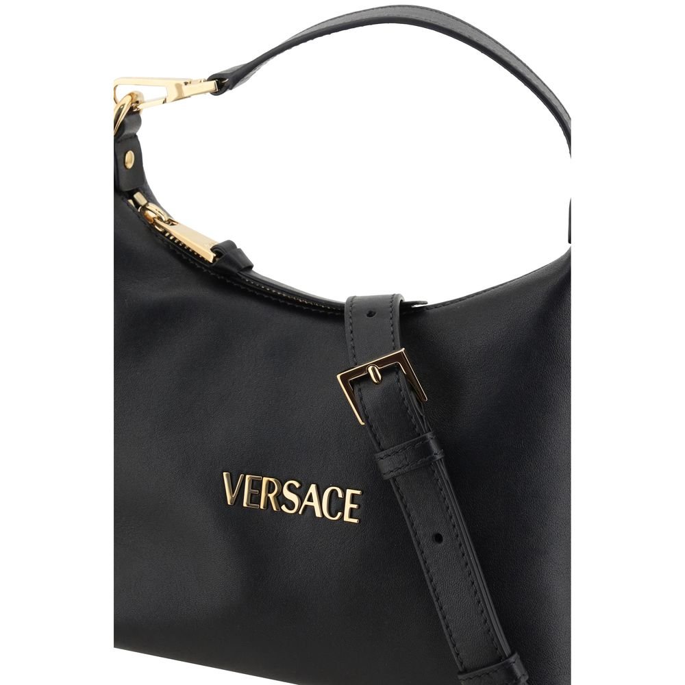 Black Calf Leather Bos Taurus Handbag - Image 4