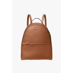 Brown Leather Backpack