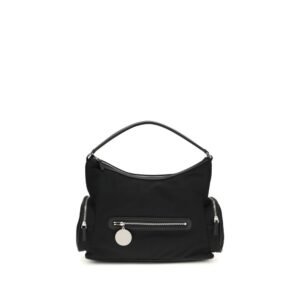 Black Nylon Shoulder Bag