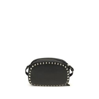 Black Calf Leather Bos Taurus Shoulder Bag