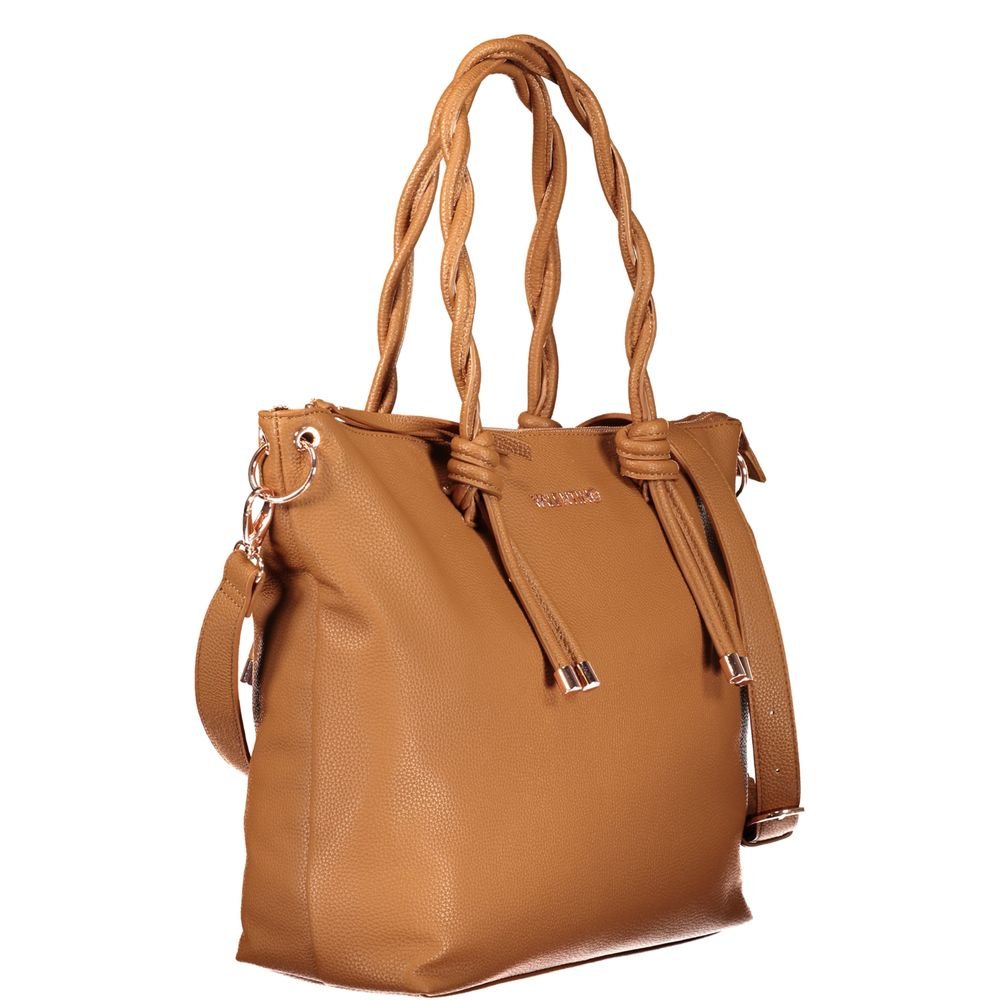 Brown Polyurethane Women's Bag - Image 3