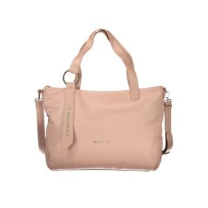 Pink Polyurethane Women's Bag