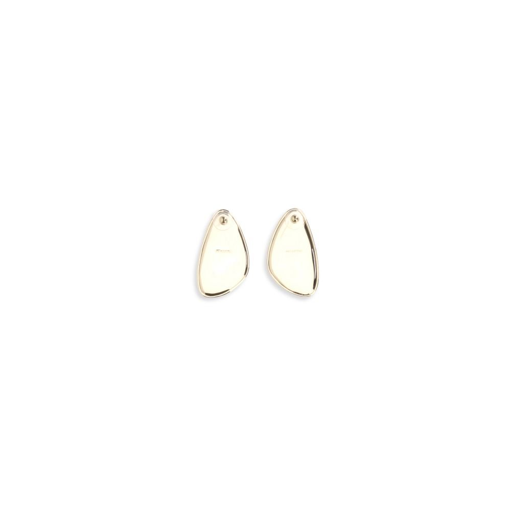 Gold Brass Earrings - Image 2