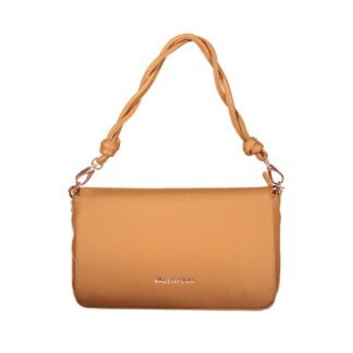 Brown Polyurethane Women's Bag