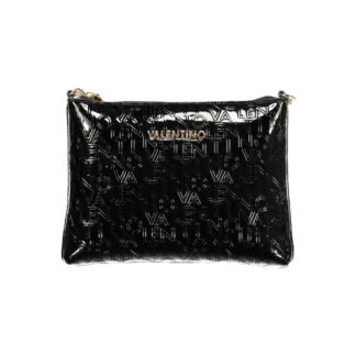 Black Polyurethane Women's Bag