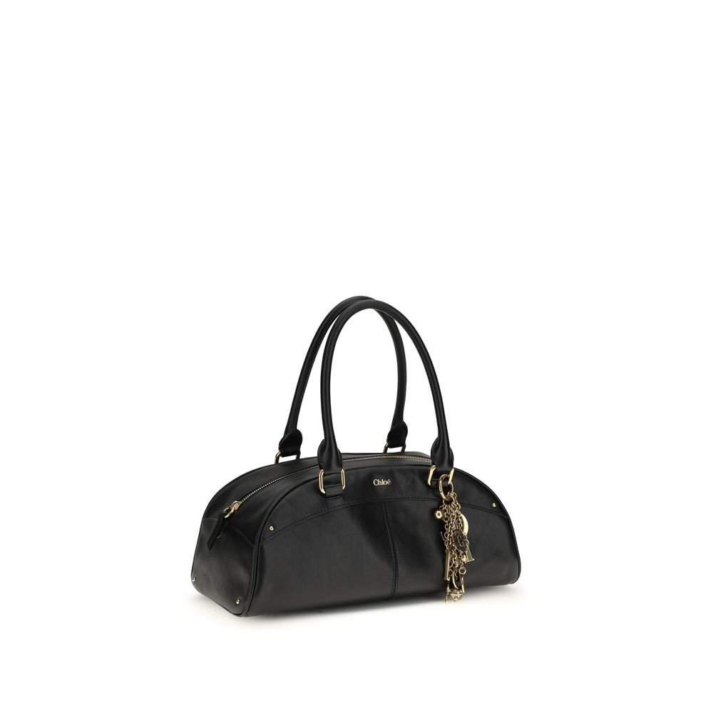 Black Calf Leather Bos Taurus Handbag - Image 2