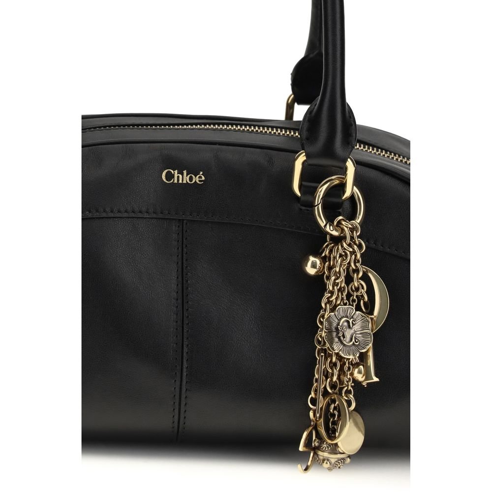 Black Calf Leather Bos Taurus Handbag - Image 4