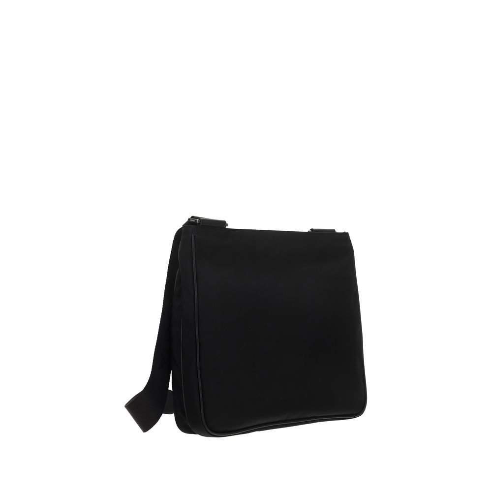Black Nylon Shoulder Bag - Image 3