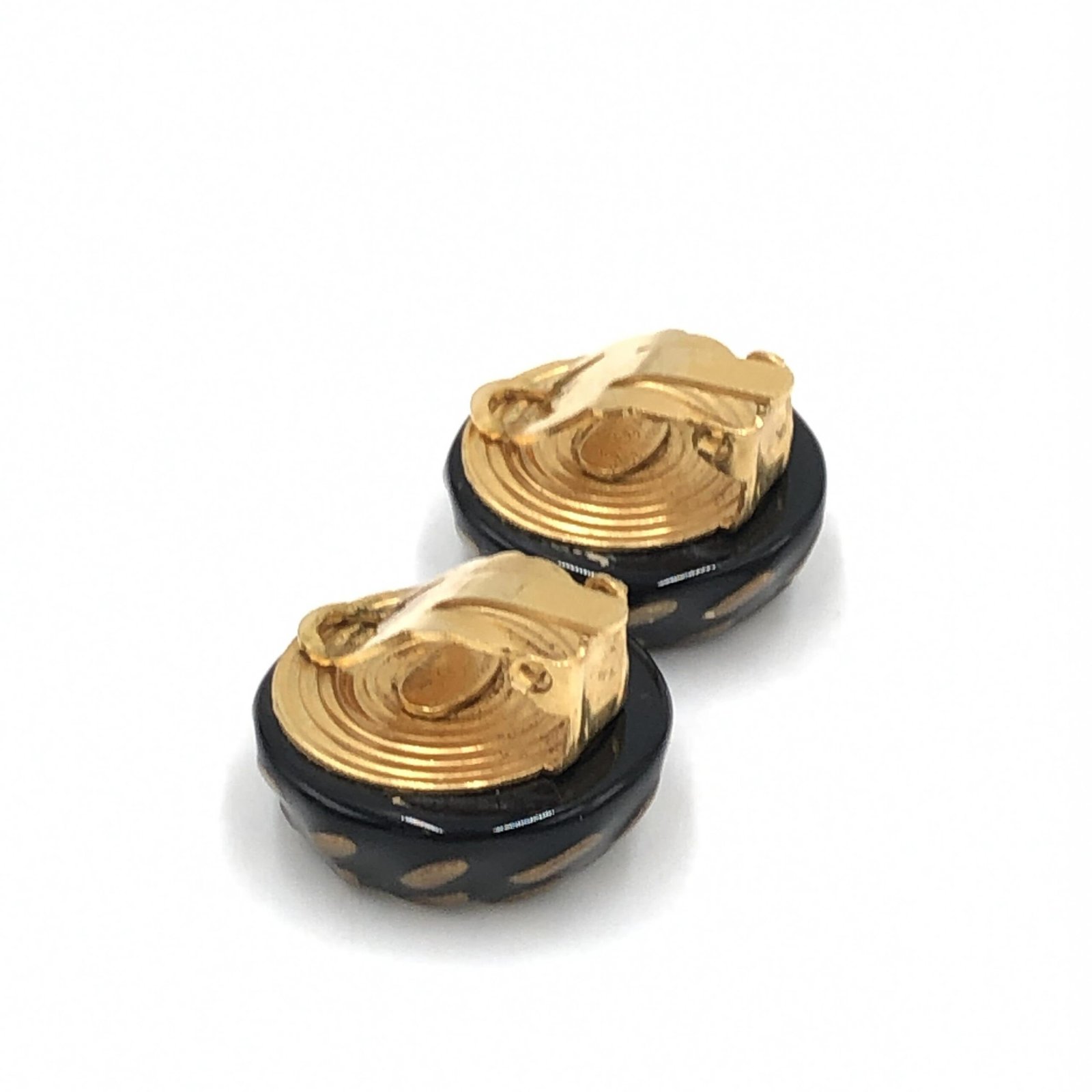 CC Button Clip-On Earrings - Image 8
