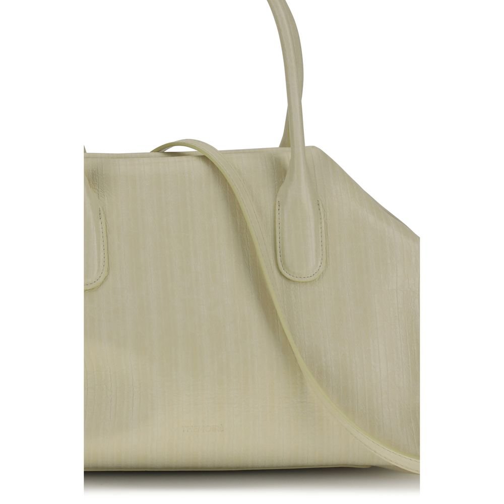 Beige Polyethylene Shoulder Bag - Image 4