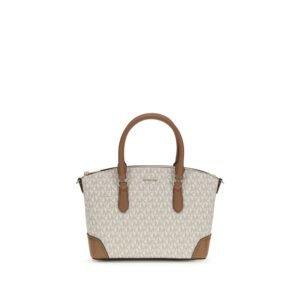 Beige Pvc Handbag
