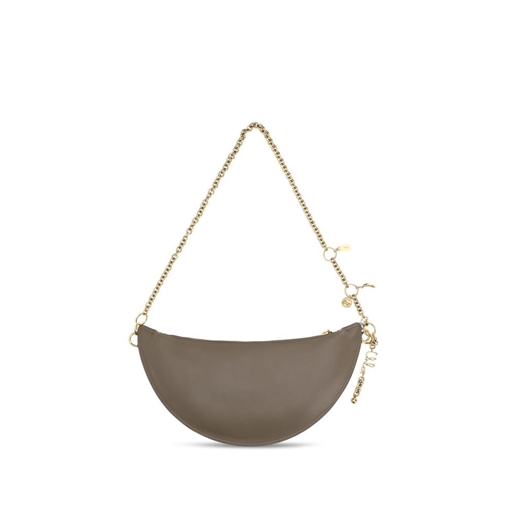 Gray Calf Leather Bos Taurus Shoulder Bag - Image 2