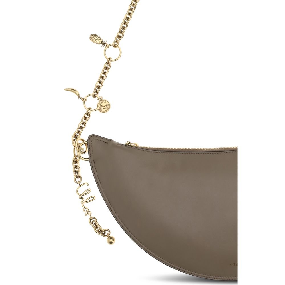Gray Calf Leather Bos Taurus Shoulder Bag - Image 3