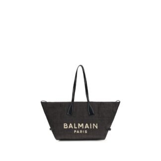 Black Raffia Shoulder Bag
