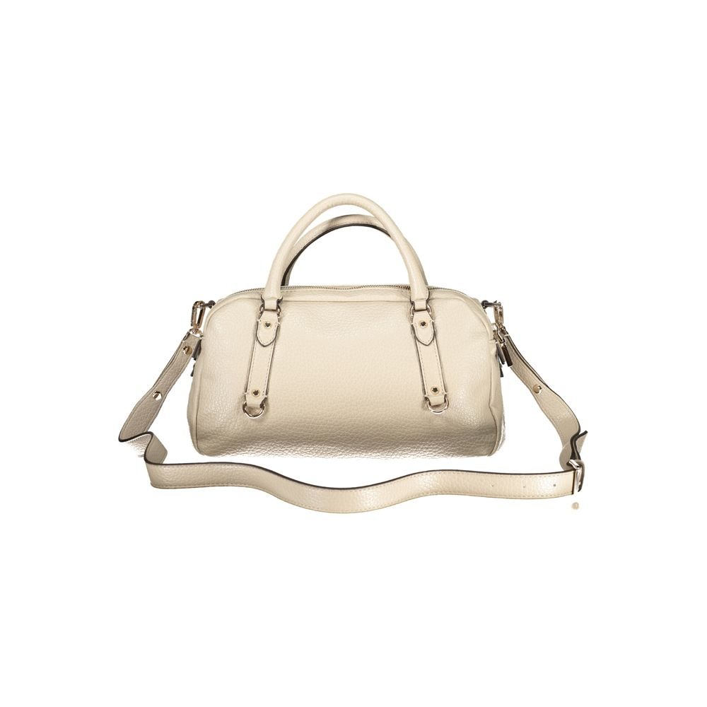 Beige Polyurethane Women's Handbag - Image 2