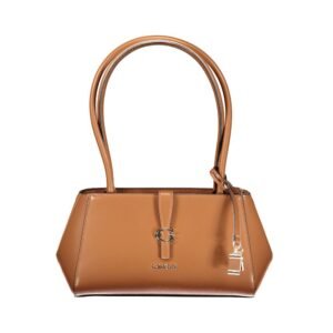 Marrone Poliuretano Female Handbag