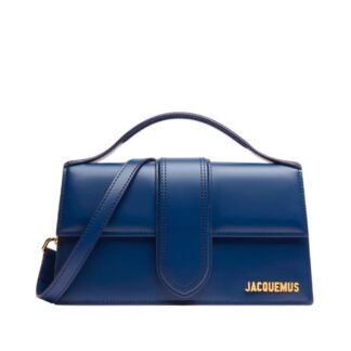 Dark NavyLeather Le Grand Bambino Handbag