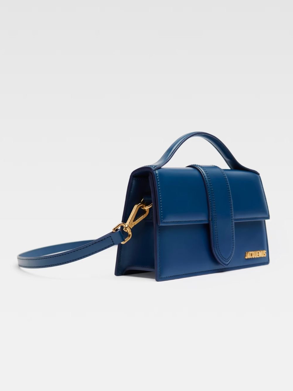 Dark NavyLeather Le Grand Bambino Handbag - Image 2