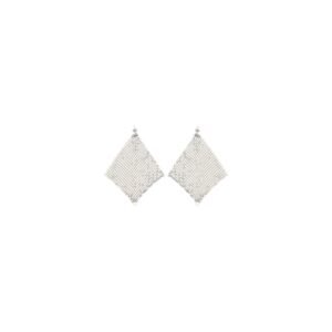 Silver Brass Earrings
