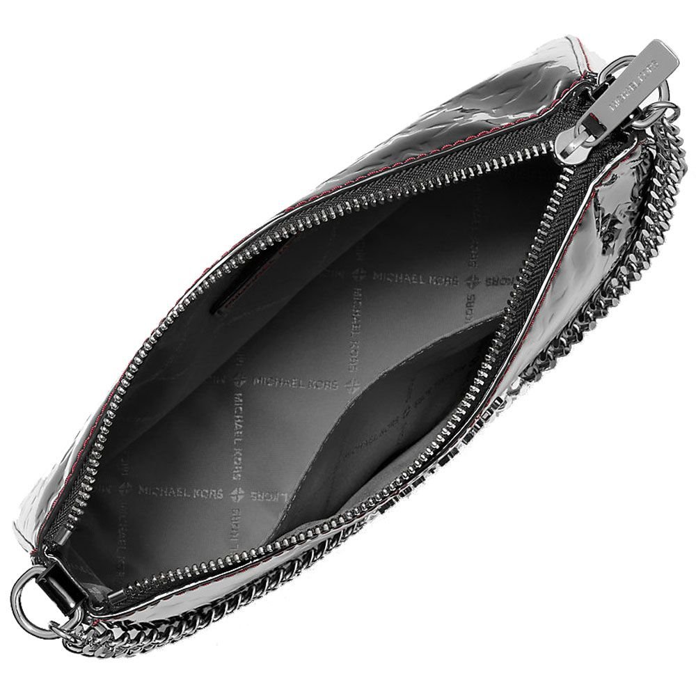 Black Canvas Clutch Bag - Image 2