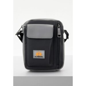 Bicolor Polyethylene Crossbody Bag