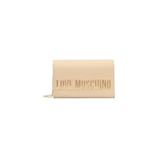 Beige Polyethylene Handbag