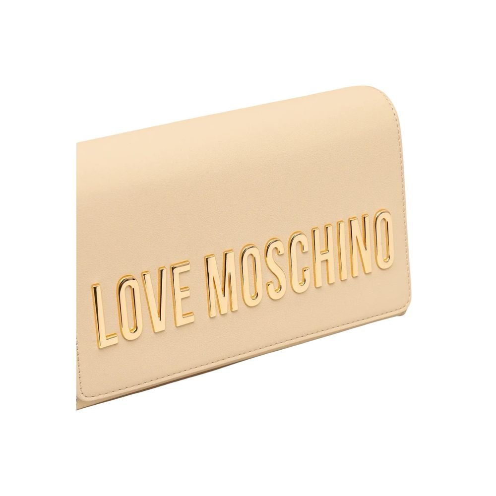 Beige Polyethylene Handbag - Image 4