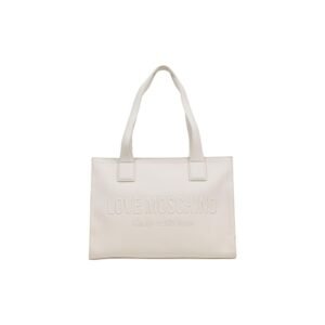 Beige Polyethylene Handbag