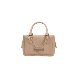 Beige Polyethylene Handbag
