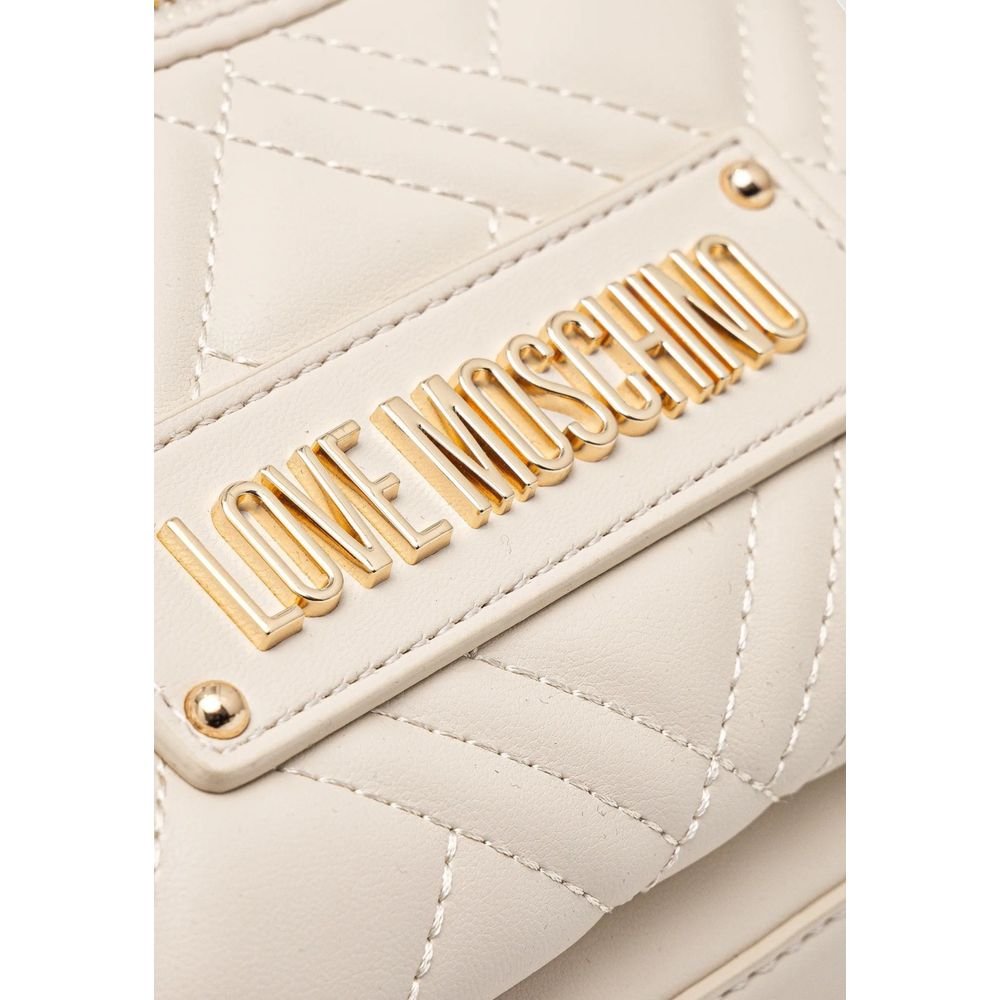 Beige Polyethylene Backpack - Image 3
