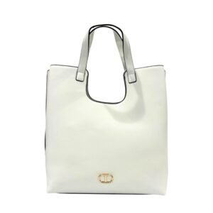 White PU Women Handbag