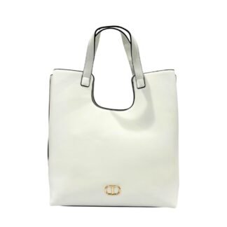 White PU Women Handbag
