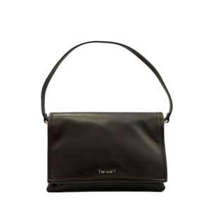 Black PU Women Shoulder Bag