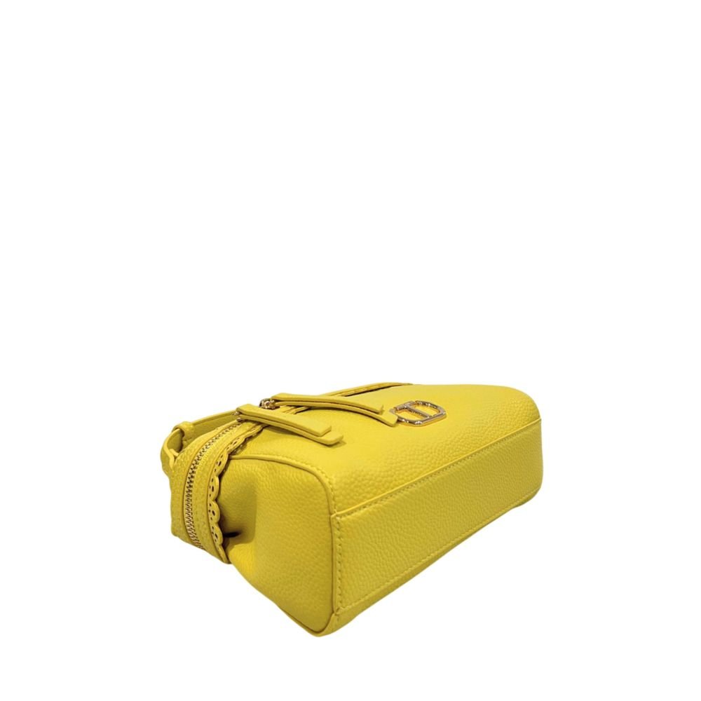 Yellow PU Women Handbag - Image 4