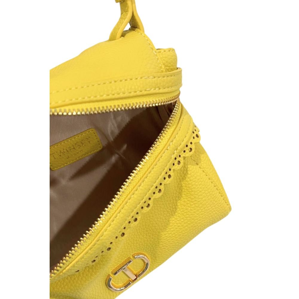 Yellow PU Women Handbag - Image 6