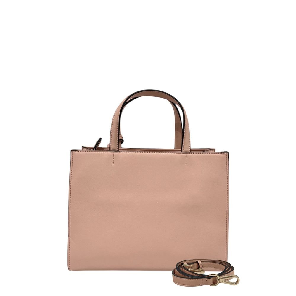 Pink PU Women Handbag - Image 3