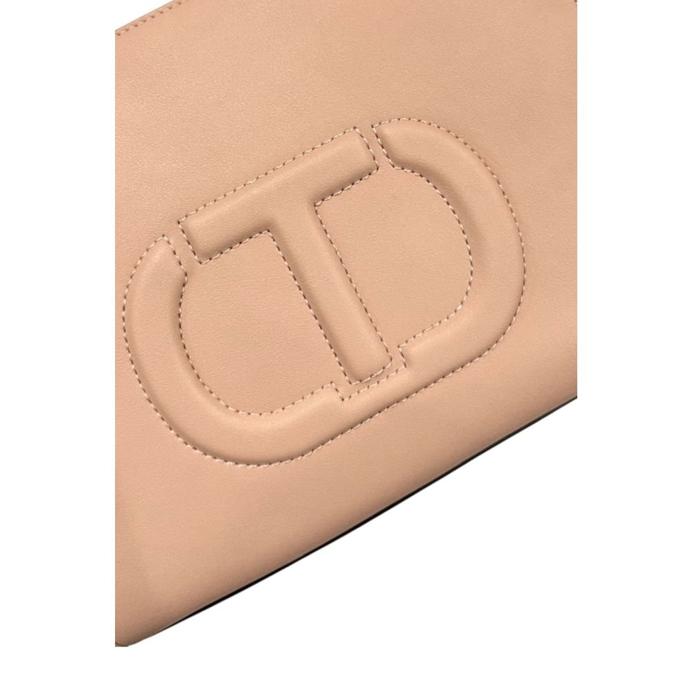 Pink PU Women Handbag - Image 5